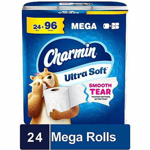 Charmin Ultra Soft Mega Roll (19268)