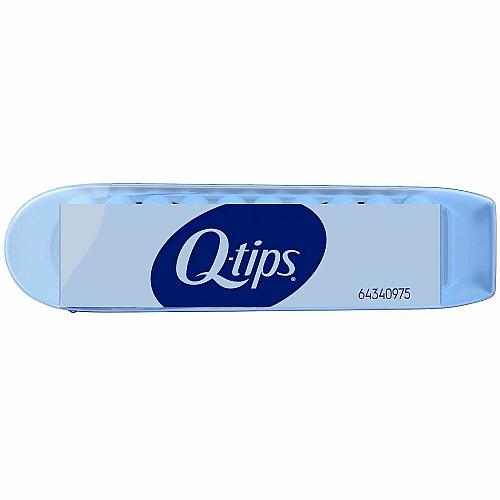 Soapbox Q-tips Original Cotton Swabs Compact Travel Pack (22127)