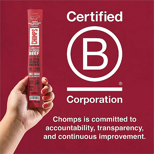 CHOMPS Beef Jerky Sticks (CB24)
