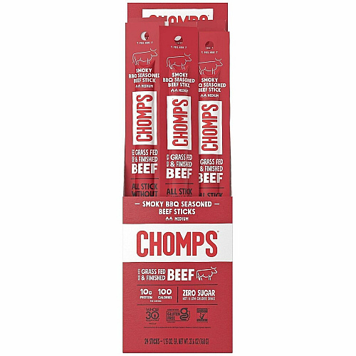 CHOMPS Beef Jerky Sticks (CB24)