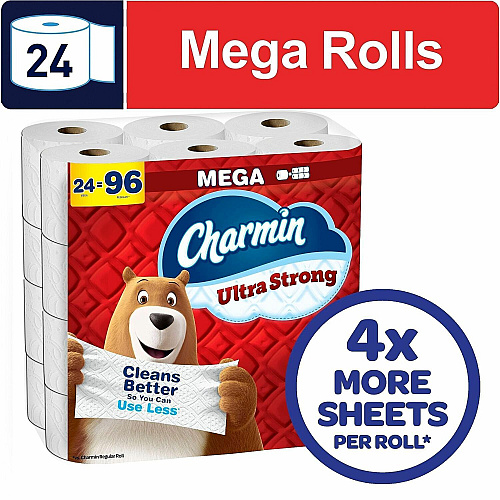 Charmin Mega Roll Bath Tissue (13214)