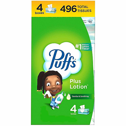 Puffs Plus Lotion Facial Tissue (58600)