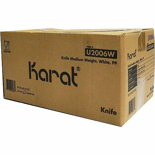 Karat Knife Med-weight/White (U2006W)