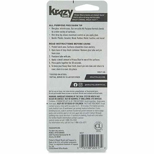 Krazy Glue Super Glue (KG517)