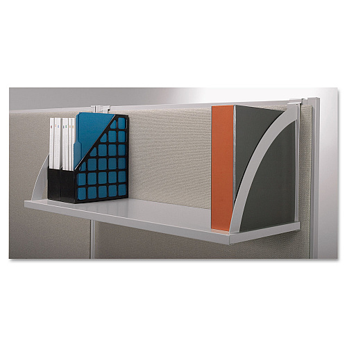 HON Verse Panel System Hanging Shelf, 60w x 12.75d, Gray (VSH60GYGY)