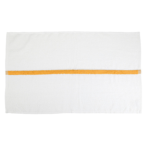 Power Gym Hand Towel 16x27 Gold Stripe - Case Of 120 (PWR-1627-3GLDCS-CS)