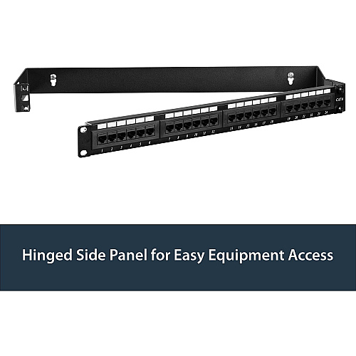 StarTech 1u 19in Hinged Wall Mounting Bracket (WALLMOUNTH1)