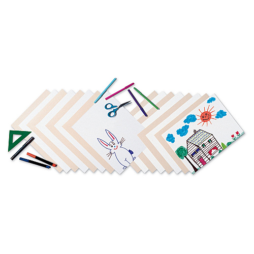 Pacon Heavyweight Tagboard, 12 x 9, Manila, 100/Pack (5111)