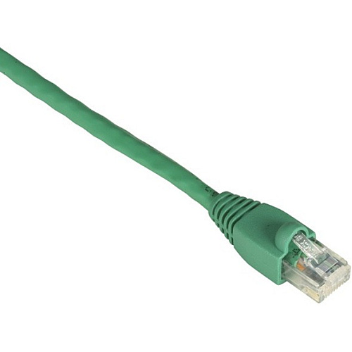 Black Box Cat6 550-mhz Snagless Stranded Ethernet Patch Cable - Unshielded (utp), Cm Pvc (rj45 M/m), Green, 5-ft. (1.5-m) (EVNSL6420005)