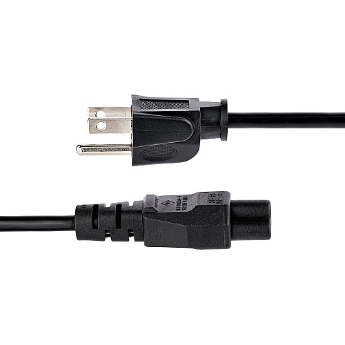 StarTech 6ft Laptop Power Cord, Nema1-15p To C5 (PXT101NB3S)