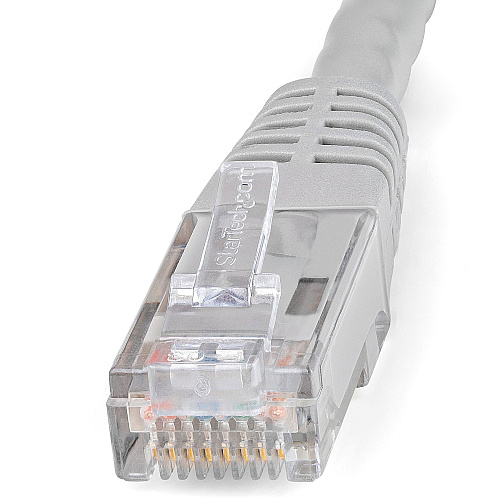 StarTech 5ft Cat6 Ethernet Cable Gray Cat 6 Poe (C6PATCH5GR)