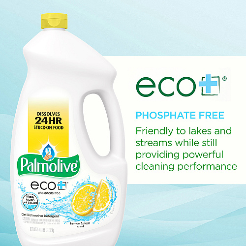 Palmolive Eco Gel Dishwasher Detergent (42706) Gel - 75 oz (4.69 lb) - Lemon Scent - 1 Each (42706EA)