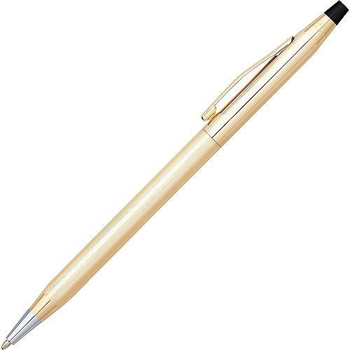 Cross Gold Classic Century Ballpoint Pen Refillable - Retractable - Gold - Gold Barrel - 1 Each (4502)