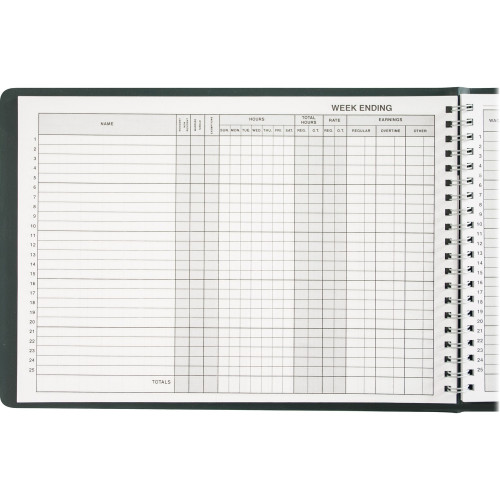 Dome Wirebound Payroll Book (625)