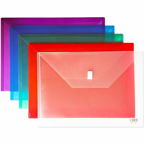 Lion 22080-PR A4 Recycled File Pocket