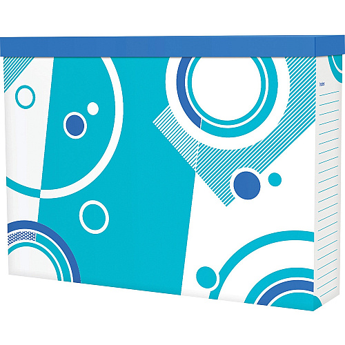 TREND File 'N Save System Chart Storage Box External Dimensions: 30.8" Width x 6.5" Depth x 23" Height - For Multipurpose - 1 Each (T1022)
