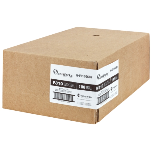 Deluxe Towel, Blue, 13x21, Quarter Fold - Case Of 100 (N-F310QCB2)