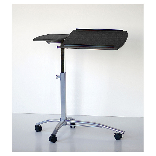 Safco Laptop Computer Caddy, 29.5" x 20" x 27" to 38", Anthracite (950ANT)
