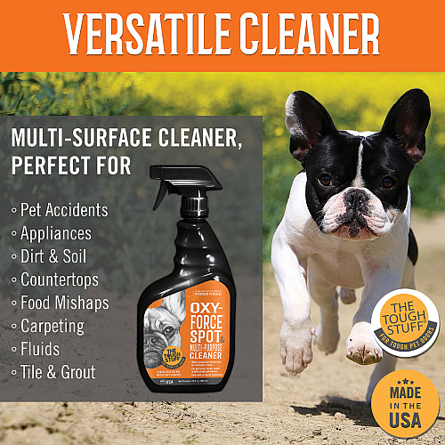 Tough Stuff Oxy-force Spot Remover & Cleaner, Citrus - 32 Oz Bottle (P32OXYRTU)