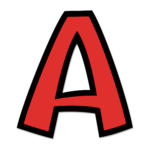 TREND Ready Letters Playful Combo Set, Red, 4"h, 216/Set (T79742)