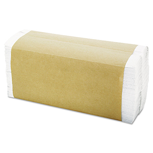 GEN&reg; C-Fold Paper Towels, 1-Ply, White, 2400 Towels (GEN1510B)