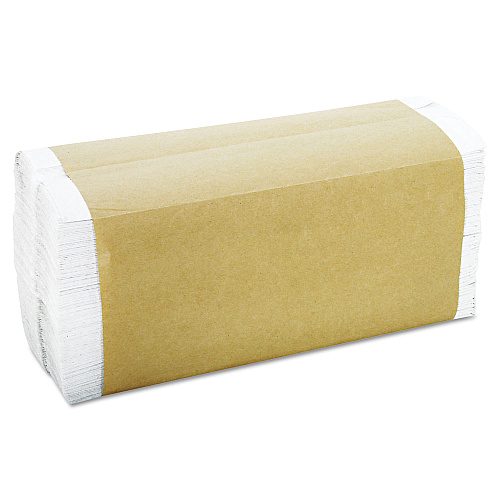 GEN&reg; C-Fold Paper Towels, 1-Ply, White, 2400 Towels (GEN1510B)