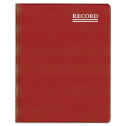 Rediform National Brand Red Vinyl Series Journal, 1-Subject, Medium/College Rule, Red Cover, (300) 10 x 7.75 Sheets (57231)