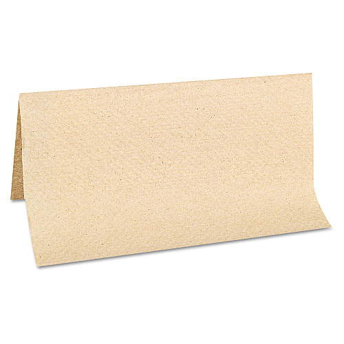 GEN&reg; Single Fold Paper Towels, 1-Ply, Brown, 4000 Towels (GEN1507)