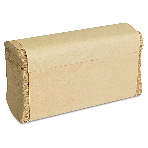 GEN&reg; Multifold Paper Towels, 1-Ply, Brown, 4000 Towels (GEN1508)