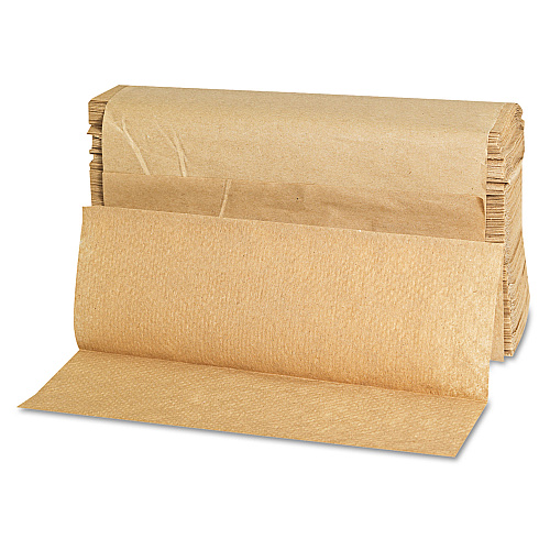GEN&reg; Multifold Paper Towels, 1-Ply, Brown, 4000 Towels (GEN1508)