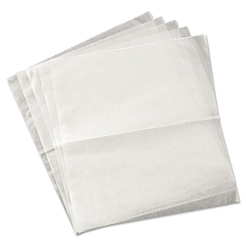 Bagcraft QF10 Interfolded Dry Wax Deli Paper, 10 x 10.25, White, 500/Box, 12 Boxes/Carton (011010)