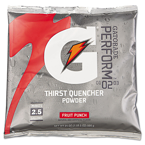 Gatorade Original Powdered Drink Mix, Variety Pack, 21oz Packets, 32/Carton (03944)