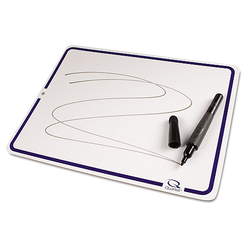 Quartet Boone Education Lap Board, 12" x 9", White Surface (B12900962A)