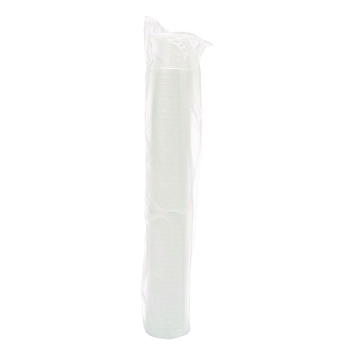 Dart Food Containers, Squat, 8 oz, White, Foam, 1,000/Carton (8SJ12)