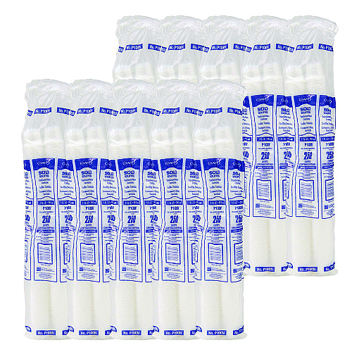 Dart Polystyrene Portion Cups, 1 oz, Translucent, 2,500/Carton (P100N)