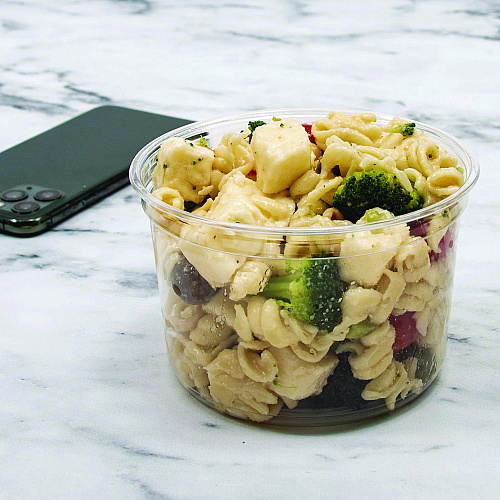Dart MicroGourmet Food Container, 16 oz, Translucent, Plastic, 50/Pack, 10 Packs/Carton (MN160100)