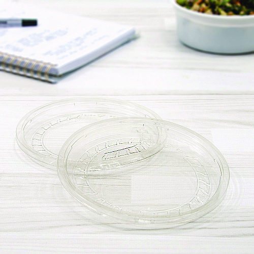 Dart Conex Deli Container Lid, Clear, Plastic, 500/Carton (NL8RT7000)
