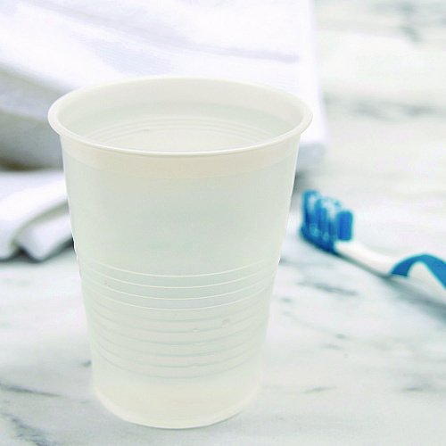 Dart High-Impact Polystyrene Squat Cold Cups, 12 oz, Translucent, 50/Pack (Y12SPK)