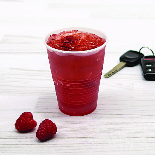 Dart High-Impact Polystyrene Squat Cold Cups, 12 oz, Translucent, 50/Pack (Y12SPK)