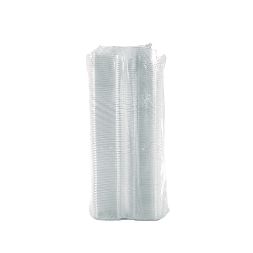 Dart ClearPac SafeSeal Tamper-Resistant/Evident Containers, Domed Lid, 12 oz, Clear, Plastic, 100/Bag, 2 Bags/Carton (CH12DED)