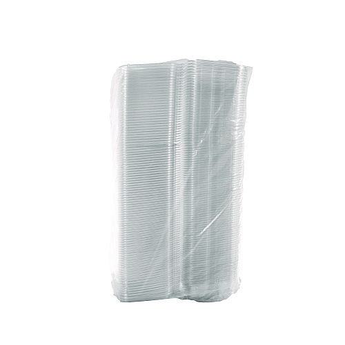Dart ClearPac SafeSeal Tamper-Resistant/Evident Containers, Domed Lid, 24 oz, 6.4 x 2.3 x 7.1, Clear, Plastic, 100/Bag, 2 Bags/CT (CH24DED)