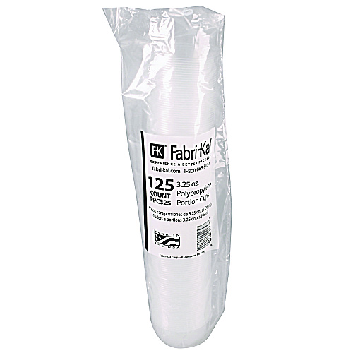 Fabri-Kal Portion Cups, 2 oz, Clear, 2,500/Carton (PPC325)
