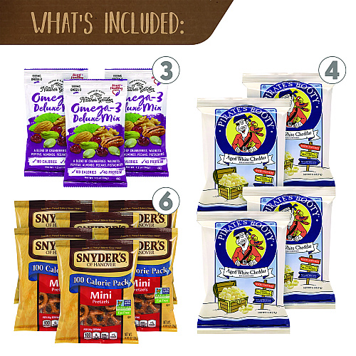 Snack Box Pros Better For You Snack Box, 37 Assorted Snacks/Box (70000154)