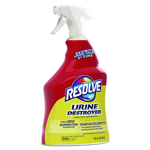 RESOLVE Urine Destroyer, Citrus, 32 oz Spray Bottle, 6/Carton (99487)