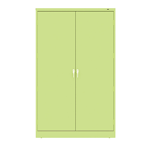 Tennsco Jumbo Combination Steel Storage Cabinet, 48w x 24d x 78h, Putty (J2478SUCPY)