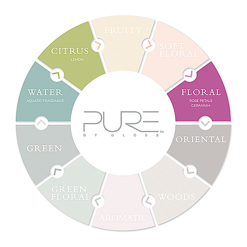 Pure by Gloss Body Wash, Vibrant Lemon Scent, 12.2 oz, 12/Carton (100425)