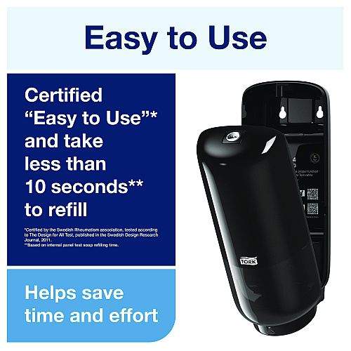 Tork Odor-Control Hand Soap Liquid S4 Refill, Perfume-Free, 1 L, 6/Carton (400020)