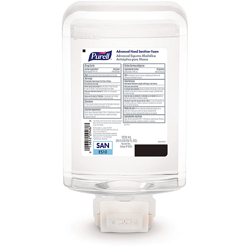 PURELL Advanced Hand Sanitizer Foam, For ES10 Automatic Dispenser, 1,200 mL Refill, Citrus Scent, 2/Carton (835302CT)