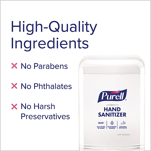 PURELL Advanced Hand Sanitizer Foam, For ES10 Automatic Dispenser, 1,200 mL Refill, Citrus Scent, 2/Carton (835302CT)