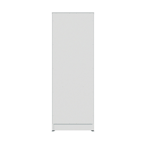 Workspace by Alera Three-Shelf Narrow-Footprint Bookcase, 15.75" x 11.42" x 44.33", White (ALEWS161248WT)